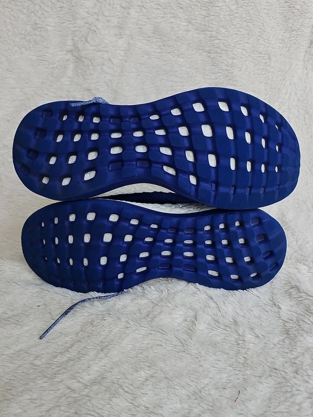 adidas UltraBoost 1.0 Running Shoes Royal Blue Knit Sneakers Size 7